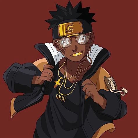 Black Naruto Black Anime Characters Black Cartoon Characters Naruto Art