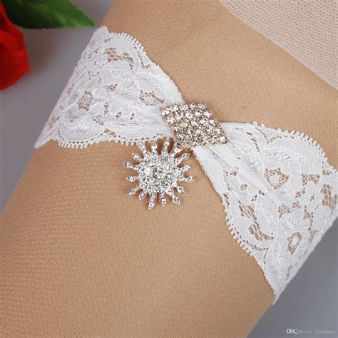 Vintage Bridal Garters Prom Garter Bridal Wedding Garter Set White Lace