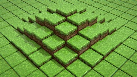 Minecraft Grass Blocks Game Based Learning Minecraft Wallpaper