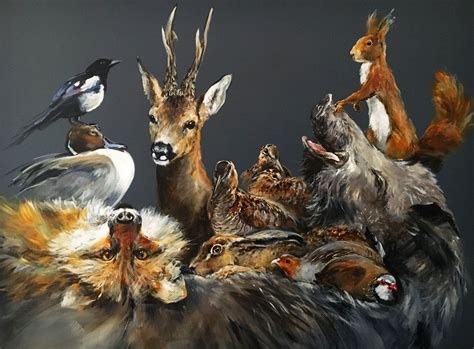 Patrice Bac Peinture Chasse Animaux Nature Animals Inspiration