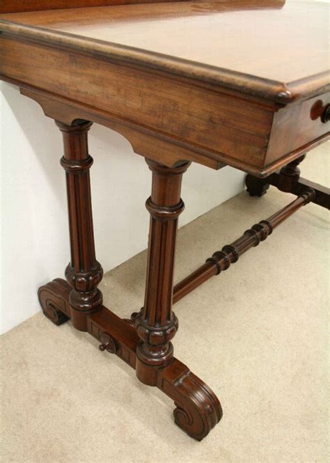 Antique Victorian Mahogany Side Tablelibrary Table Antiquescouk