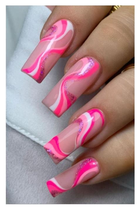 30 Best Summer Nail Designs And Ideas For April 2021 Pink Acrylic Nails Long Acrylic Nails