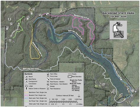 Iowa State Park Maps Dwhike
