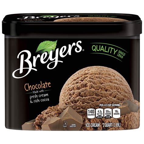 Breyers Chocolate Ice Cream 64 Oz Bjs Wholesale Club