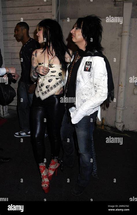 La Inks Kat Von D And Motley Crues Nikki Sixx Looked Every Bit The Couple In Love As They