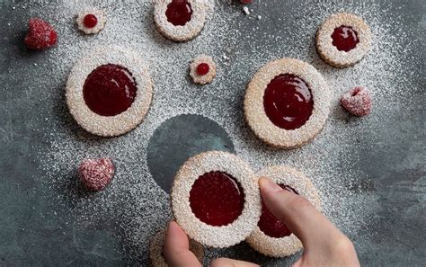 Raspberry Linzer Cookies Book Recipes