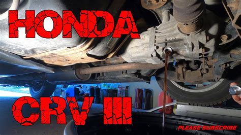 Honda Crv Iii Differenci Lm Olajcsere Oem Honda Dps F Youtube