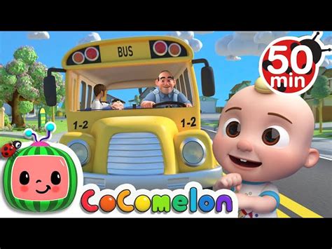 Wheels On The Bus School Version Cocomelon Nursery Rh