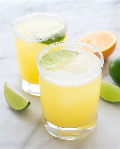 Skinny Margarita Recipe With Agave And Lime