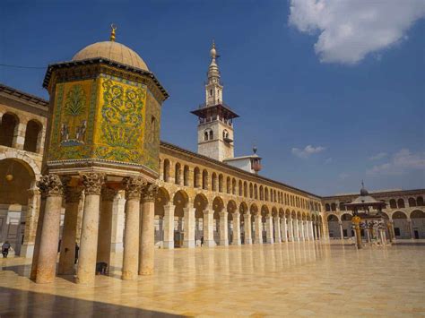 Great Mosque Of Damascus Mihrab Damascus Mosque Umayyad File Wikimedia