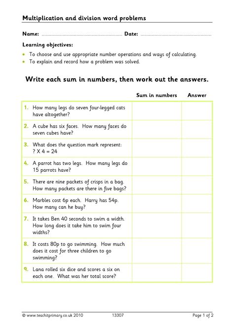 0 ratings0% found this document useful (0 votes). Maths booster - Teachit Primary