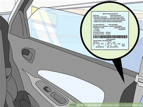 3 Ways To Find The Paint Color Code On Ford Vehicles Wiki How To