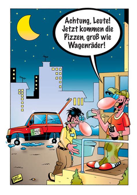 Pizzataxi Von Stefanbayer Medien And Kultur Cartoon Toonpool