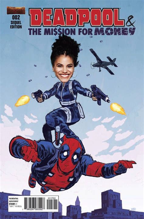 Ryan Reynolds Released This Photo Seemingly Announcing Zazie Beetz As Domino In Deadpool 2