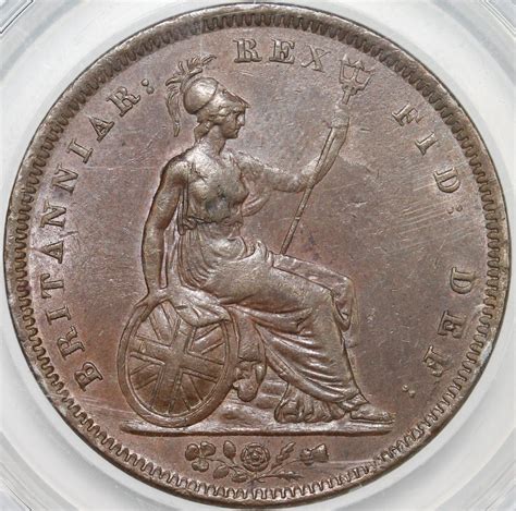 1834 Penny William Iv About Extremely Fine Cgs55 Uin35279 The