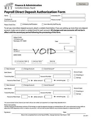Maybe you would like to learn more about one of these? Voided check template - Fill Out and Sign Printable PDF ...