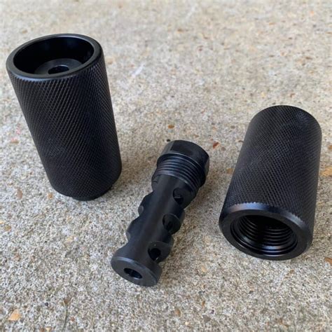 Ar 15 Solvent Trap Adapter Muzzle Brake And Flash Cone Mid State Firearms