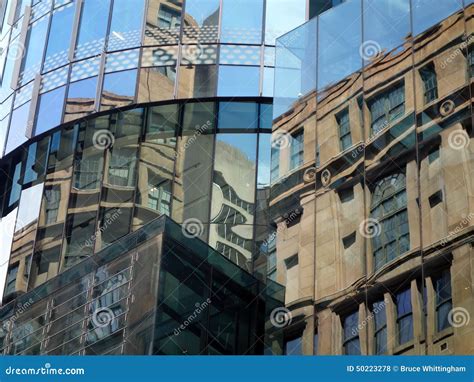 Building Reflections In Glass Windows Stock Photo Image Of Glass