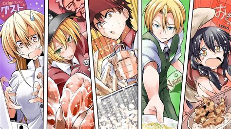 Food Wars Anime Characters Cooking 4k 31102 Wallpaper