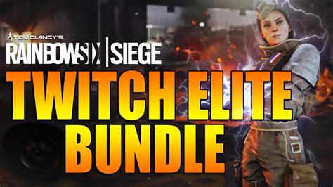 Rainbow Six Siege In Depth Twitch Elite Bundle Review Youtube