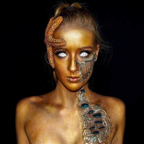 16 Years Old Special Effects Makeup Artist Loves Turning Herself Into