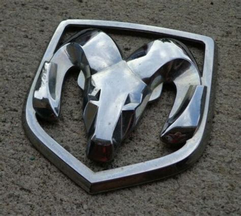Dodge Ram Tailgate Emblem Badge Decal Logo 1500 2500 Tail Gate Oem