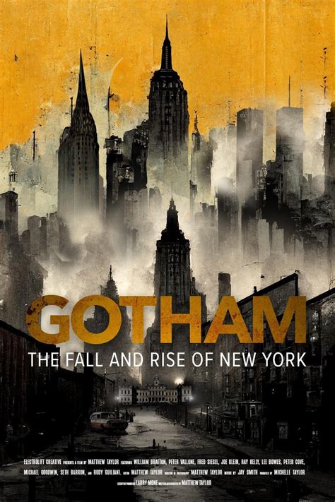 Gotham The Fall And Rise Of New York 2023 By Matthew Taylor