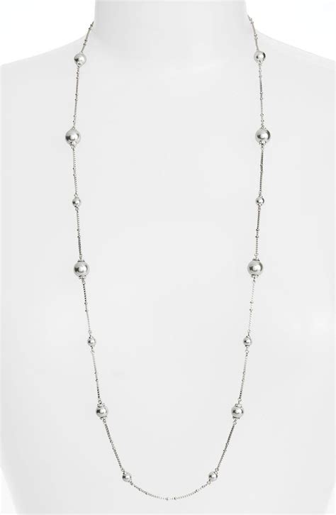 Kate Spade New York Pearls Of Wisdom Long Station Necklace Nordstrom