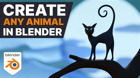 Create Any Animal In Blender 3 Detailed Beginner Tutorial Learn 3d Now