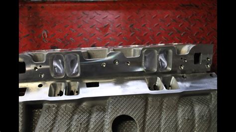 Porting The Factory Lower Manifold 57 350 L31 Suburban For Afr Heads