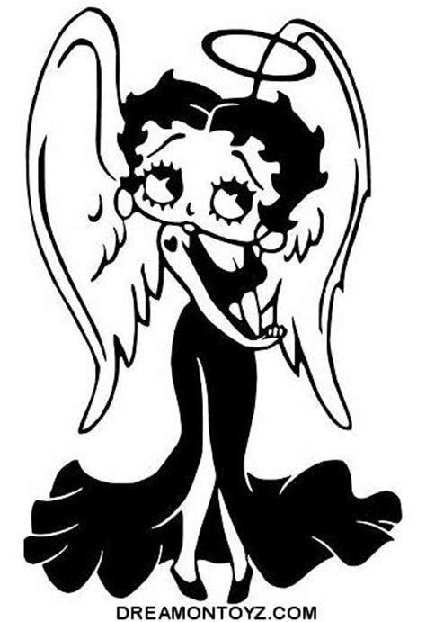 Image Result For Betty Boop Clip Art Black And White Betty Boop