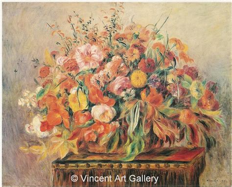 Still Life With Flowers By Pierre Auguste Renoir Oil Painting