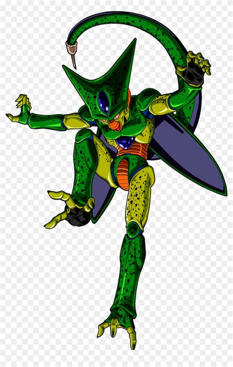 Cells First Form Dragon Ball Z Imperfect Cell Free Transparent Png