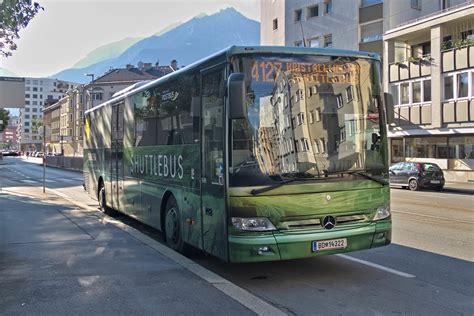 Mercedes Benz Integro Von Postbus Bd Abgestellt In Innsbruck