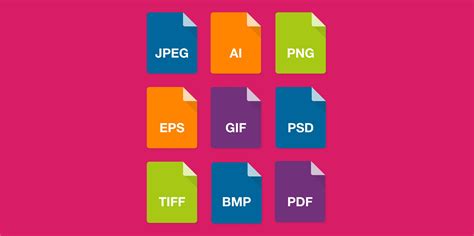 Understanding The Different Graphic File Formats And Features