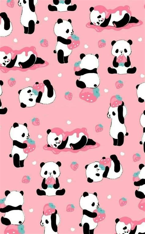 Panda Pink Cute Panda Wallpaper Panda Wallpapers Panda Wallpaper Iphone