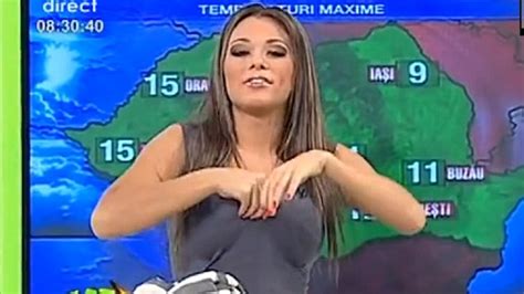 Naked Weather Girl Telegraph