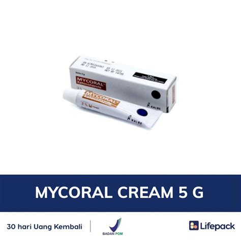 Jual Mycoral Cream 5g Obat Salep Anti Jamur Lifepack Indonesia