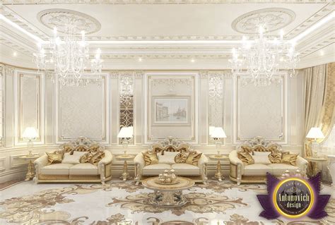 Luxury Antonovich Design Uae Living Room Interior Design