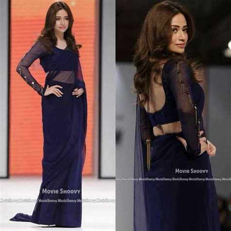 Sana Javed Pakistani Actress Party Wear Indian Dresses Designer Party