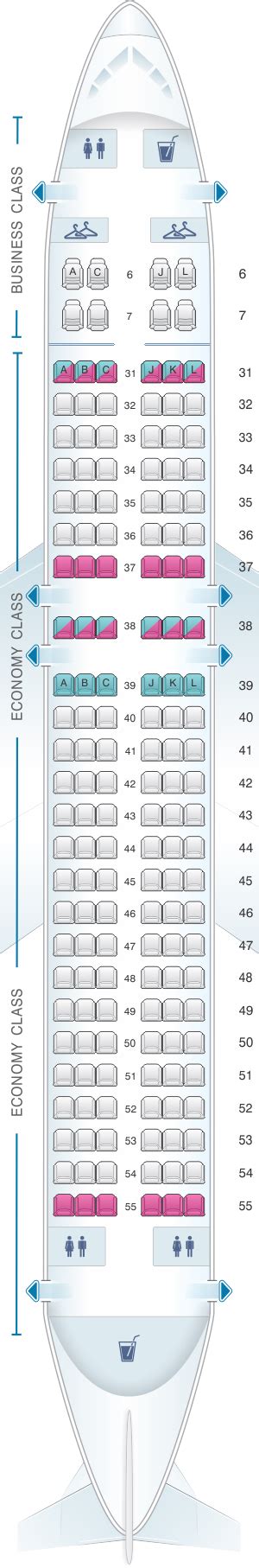 Seat Map China Eastern Airlines Airbus A320 200 Seatmaestro