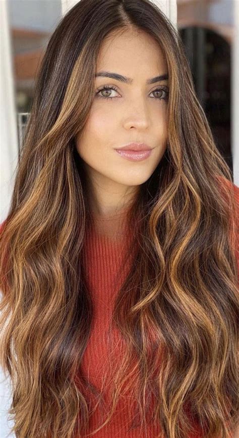 Light Brown Hair Balayage Brunette Hair Color With Highlights Copper