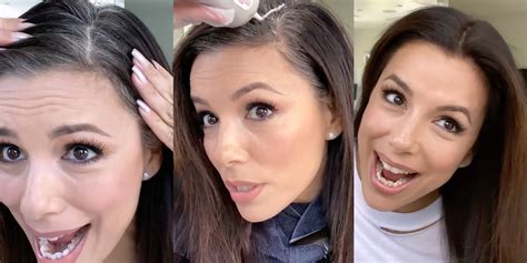 Eva Longoria Perfectly Covers Up Her Gray Roots With A 9 Box Dye