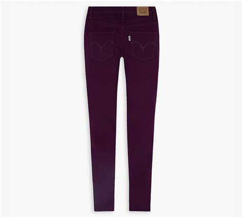 710 Super Skinny Big Girls Jeans 7 16 Purple Levis® Us