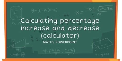 Calculating Percentage Increase And Decrease Calculator Ilmbank
