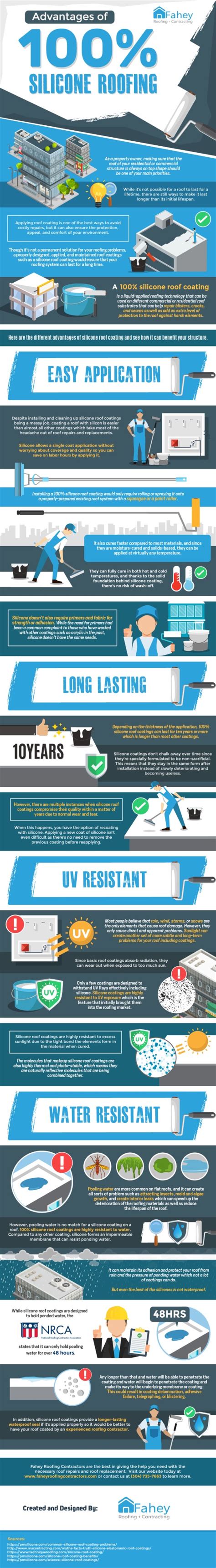 Advantages Of 100 Silicone Roofing Infographic Confessions Of The