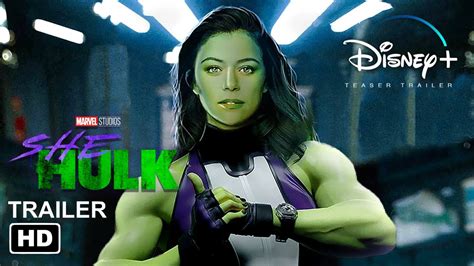 She Hulk Trailer 1 Hd Disney Teaser Concept Tatiana Maslany Youtube