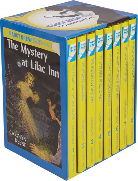 Nancy Drew 8 Book Collection Nancy Drew Books Nancy Drew Nostalgic