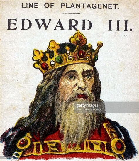 English Royalty Illustration King Edward Iii King Of