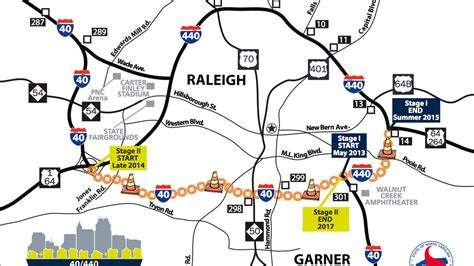 4 Massive Ncdot Projects Expected To Snarl Traffic Into 2017 Triangle